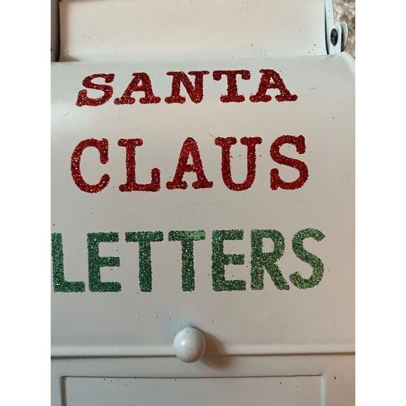Ashland Tin Santa Claus Letters Mail Box - Picture 4 of 9